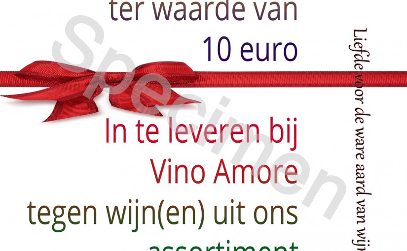 Vino Amore cadeaubon