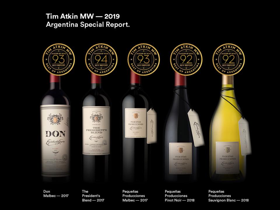 Escorihuela Gascón in Tim Atkin's champions league