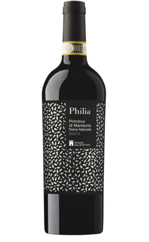 Philia primitivo di Manduria dolce
